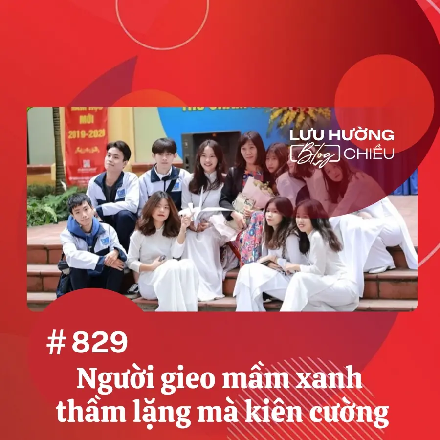 Người gieo mầm xanh thầm lặng mà kiên cường